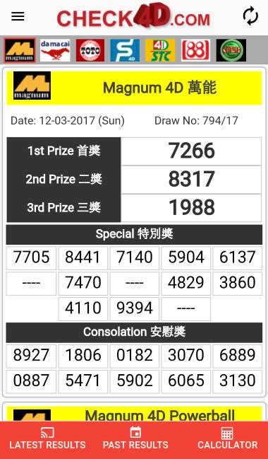 check4d moon|Live 4D Results .